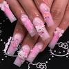 3D Наклейки для ногтей Hello Kitty Волна Бант