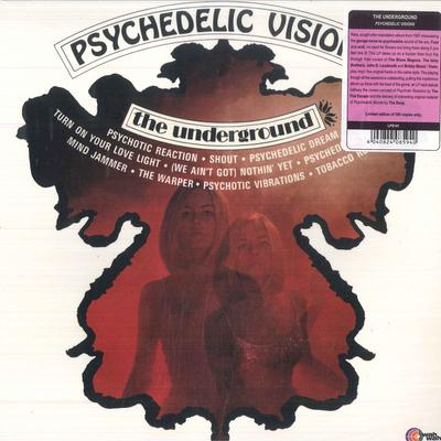 LP Пластинка UNDERGROUND - Psychedelic Visions LPS141 WAH WAH 2016 Испания Рок
