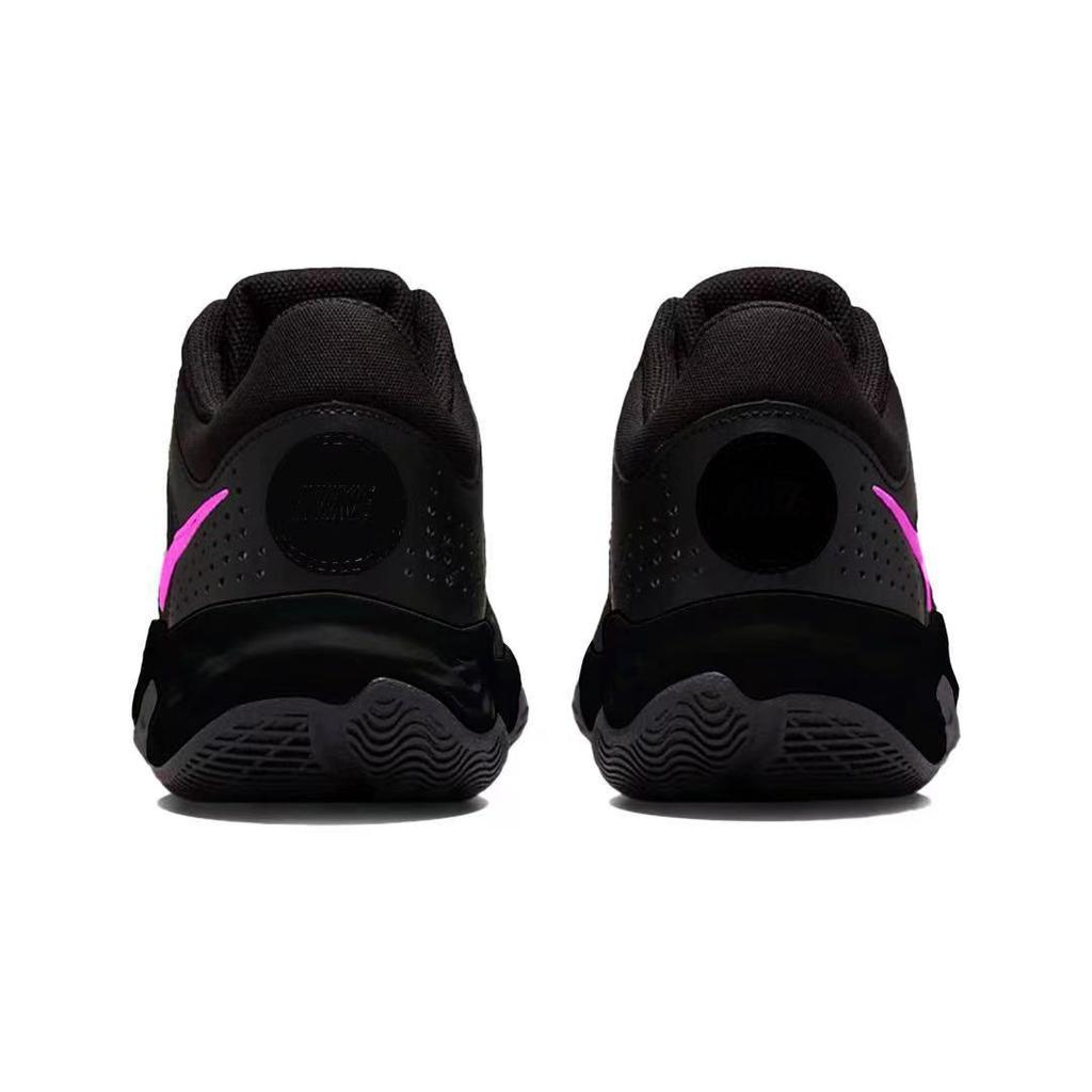Nike Fly By Mid 3 Abrasion Resistant Mid top Basketball Shoes Men's Black Pink DD9311-003(team741-)