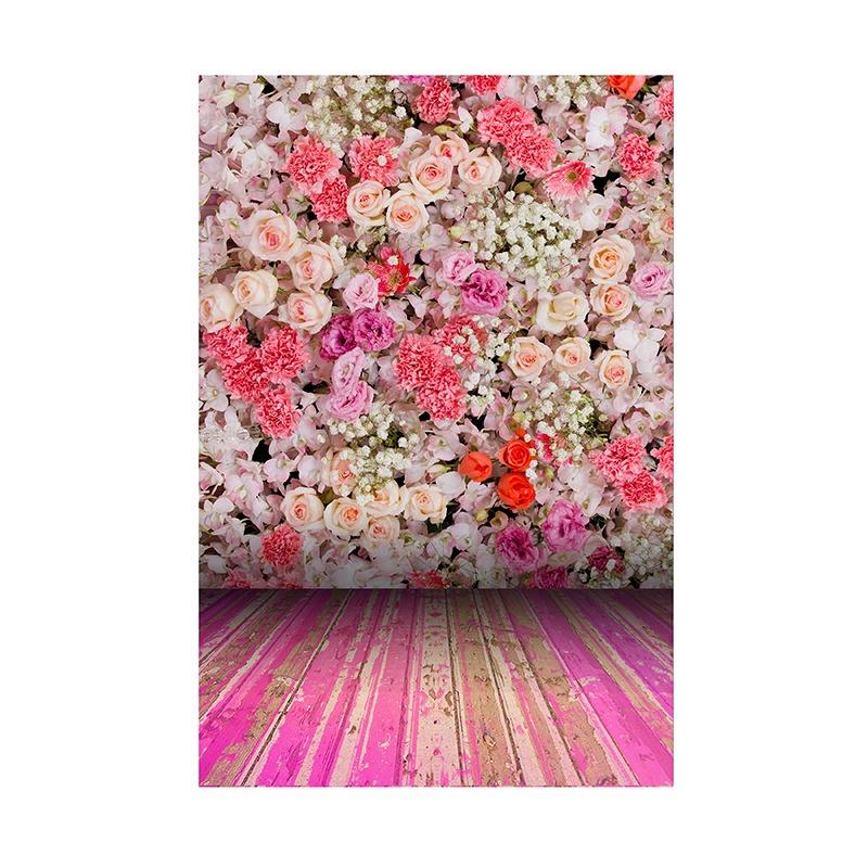 Цветочный фон для фотосъемки Цветочный фон Детский душ День матери День святого Валентина Свадьба День рождения Декор для вечеринки Баннер Студийный реквизит