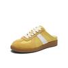 Belle Fashion Color Contrasting Baotou Slippers for Women