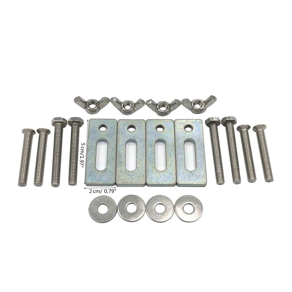 Press Plate Clamp Sets CNC Engraving Machine Part Pressure Plate Clamp Fixture For T-slot Working Table Replacement