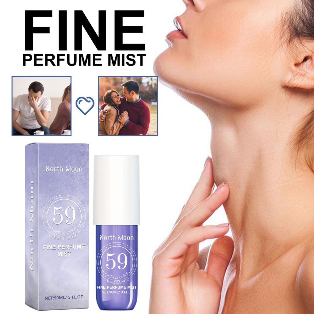 Vanilla Perfume Spray, Fresh Natural Orchid Scent Elegant Long-Lasting Fragrant Dating Perfume