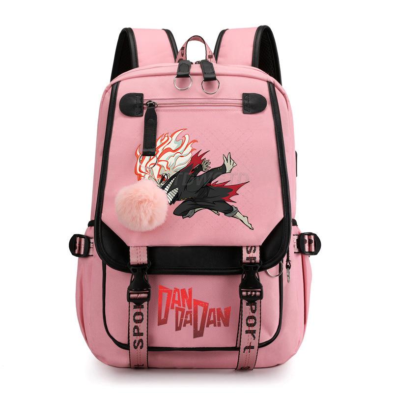 Bold Party Surrounding Animation Schoolbag Male And Female Versatile Primary And Secondary School Students Lightweight Backpack