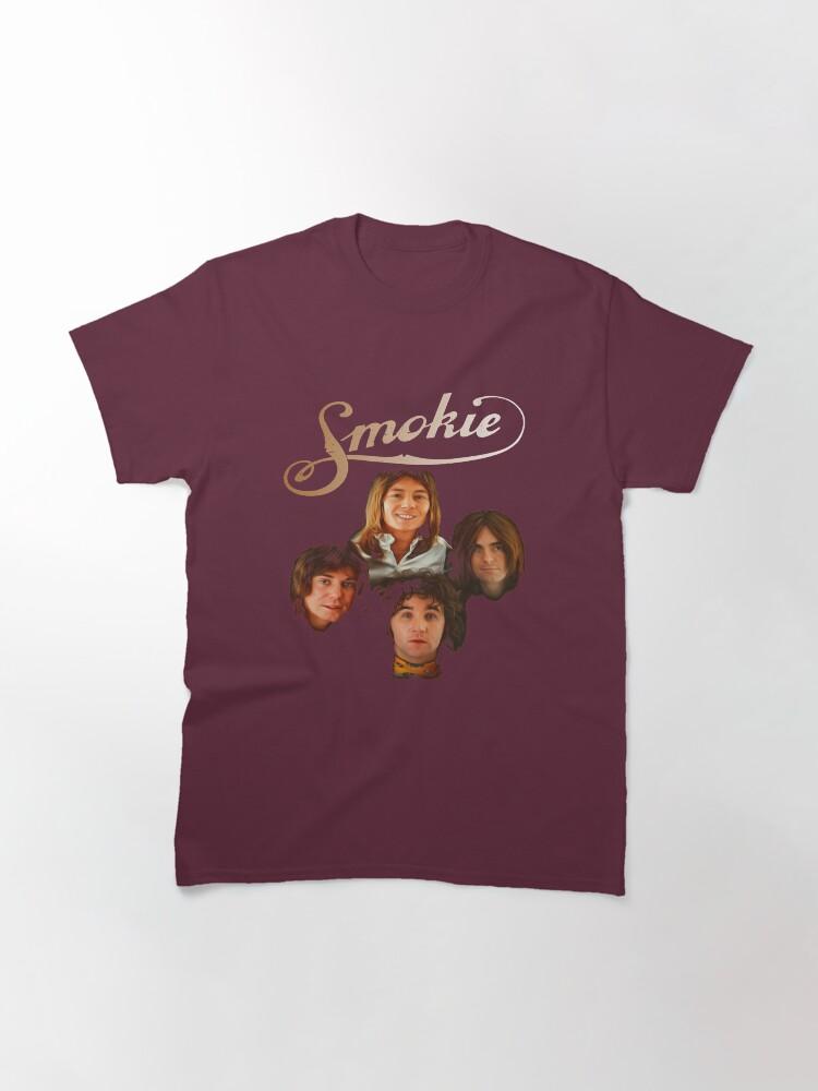 Постер Криса Нормана Smokie Ретро Любитель Классическая Футболка