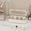 Eyebrow Pencil Organizer Organized Cosmetic Storage Bin Beauty Egg Holder Advanced Powder Puff Organizer For Makeup Studio