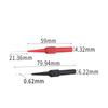 10-50Set 30V 1A Diagnostic Tools Multimeter Test Lead Extention Back Piercing Needle Tip Probes Autotools Automotive Kit Machine