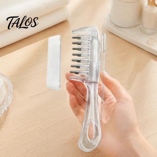Scalp Massager Comb 1/2Pcs Oil Applicator with Roller Ball, Minoxidil for Hair Dispenser Growth, Massage Dust Cover Nourishing
