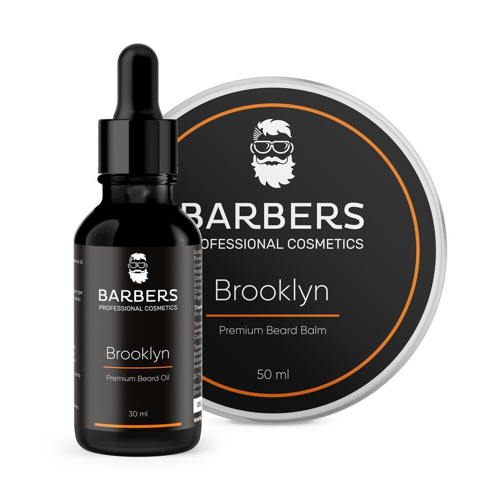 Набор для ухода за бородой Barbers Brooklyn 80 мл