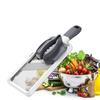 Многофункциональная ручная овощерезка, регулируемая толщина лезвия из нержавеющей стали, нескользящая ручка, резак для фруктов, моркови, картофеля, редиса