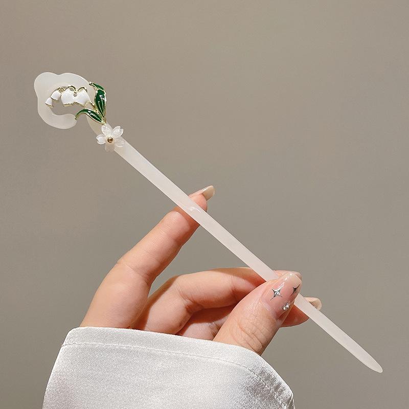 Korean Retro High-End Metal Hairpin - New Ancient Style