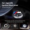 KHQB5 Car Cigarette Lighter Cover Plug Dust Proof Decoration Cap For BMW Performance X1 X3 X5 E39 E46 E90 F20 E60 F30 M3 M5