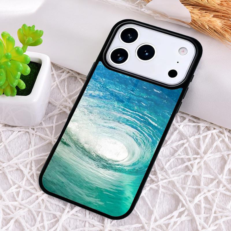 Ударопрочный чехол для телефона с дизайном "Волна для серфинга" для iPhone 17 Air 16e 15 11 12 14 13 Pro Max Чехол Coque