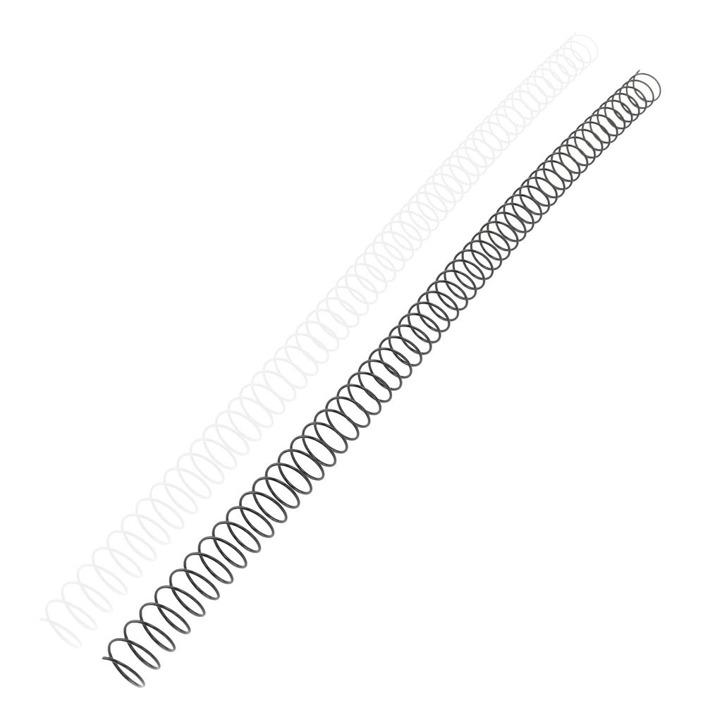 100Pcs Single Loop Wire Binding Spines 12.7mm 1/2in 48 Teeth 4:1 Pitch 360 Degree 90 Sheet Capacity