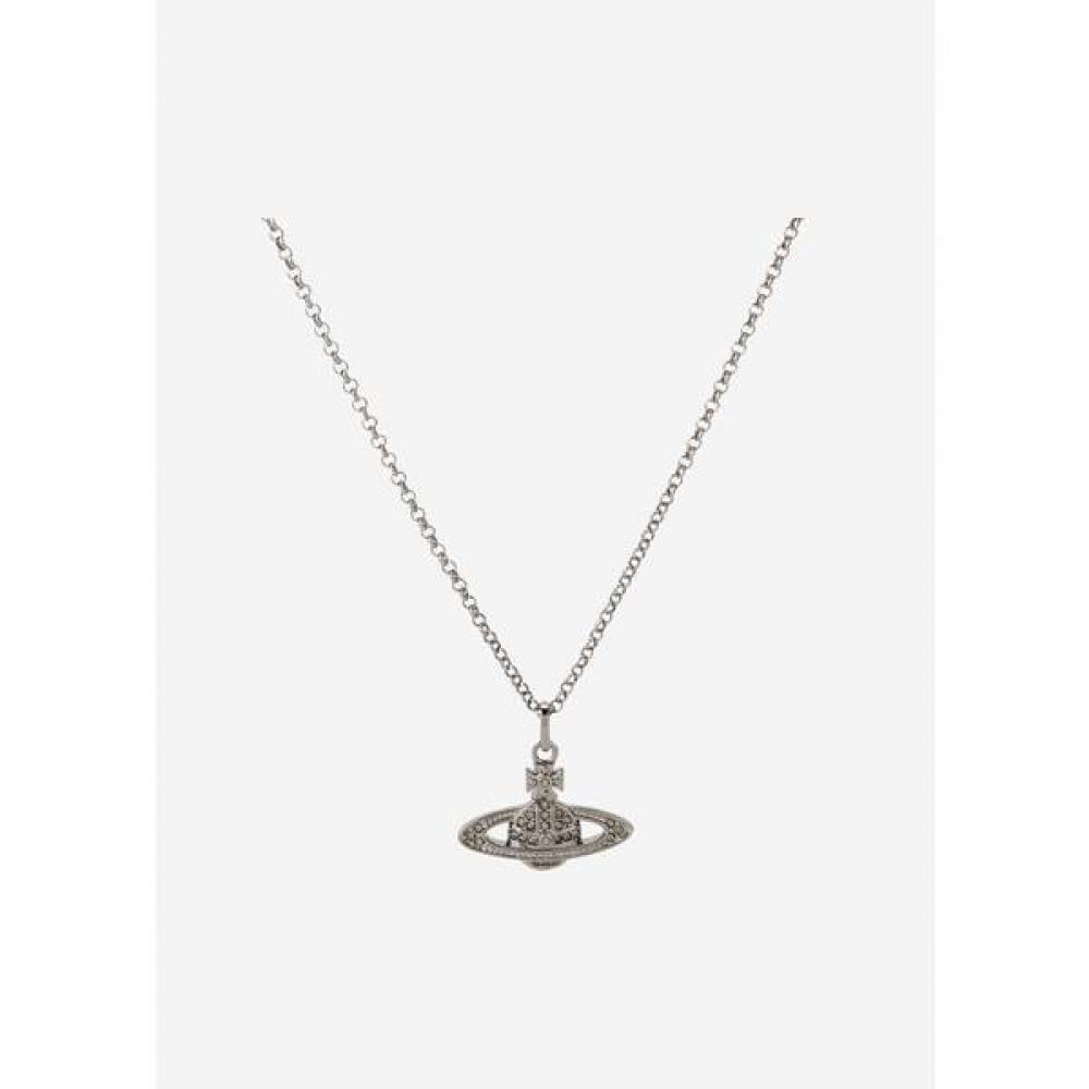 Vivienne WeStwood Women S Mini Bath Relief Nutanium Necklace 63020086