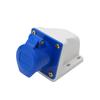 Промышленная розетка 220-250В, 3-контактная, 16 А, погодоустойчивая IP44 2P+E 3Phase 16A