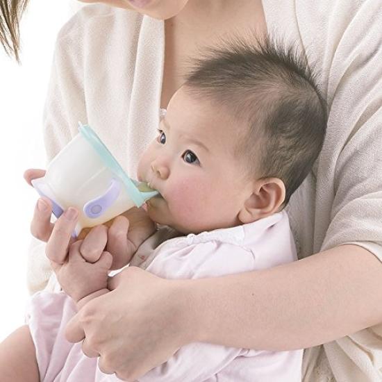 Richell Aclear Cup Прямое питье Легкий 1 7 месяцев Кружка, Тип, Синий, штука, 150 мл,