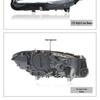 Светодиодная фара в сборе для BMW 5 серии F18 F10 (2011-2017 гг.) с дневными ходовыми огнями