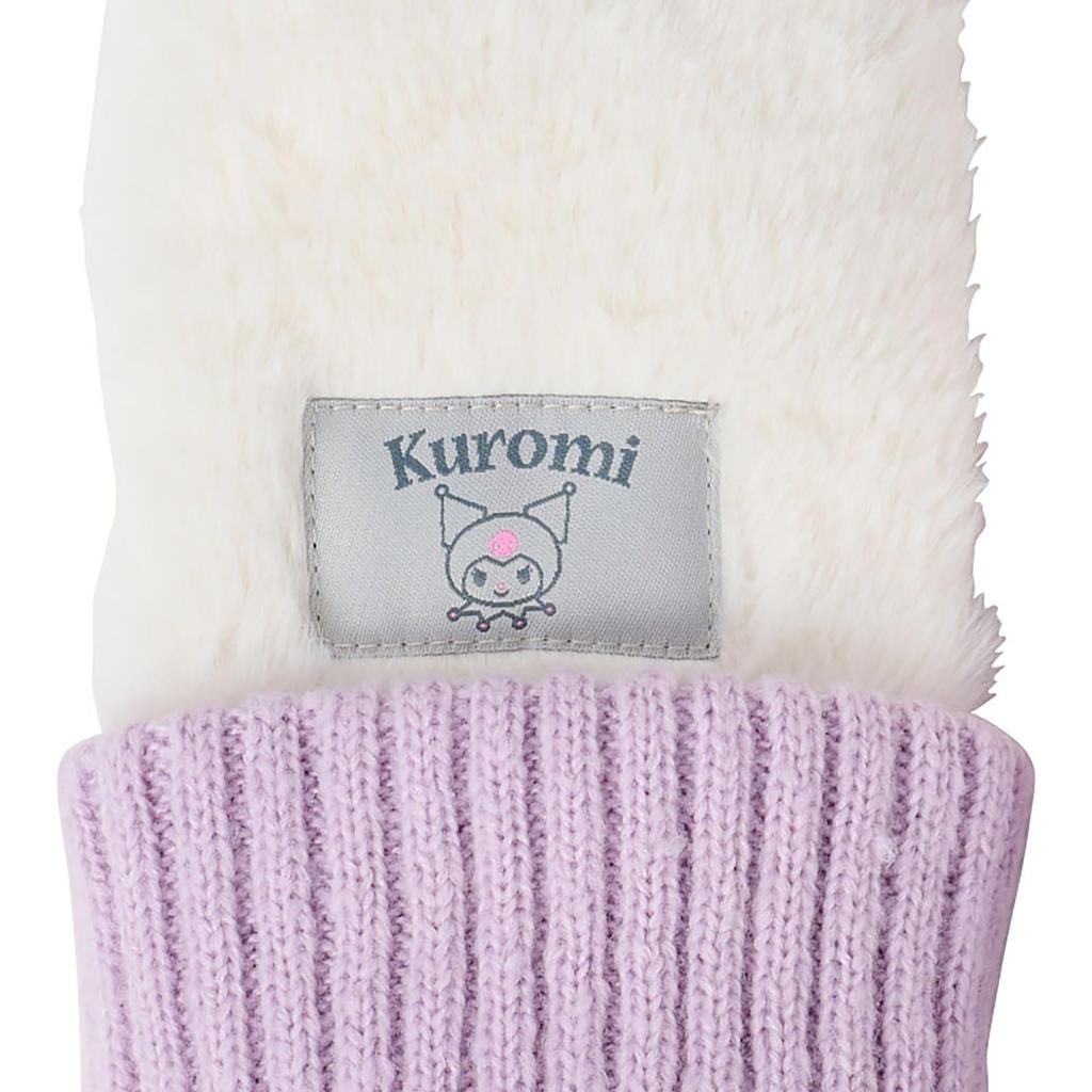 Sanrio Куроми Arm Cold 381381 для смартфона, 3-пальцевые перчатки, Дизайн, Совместимый, Чехлы, Защита,