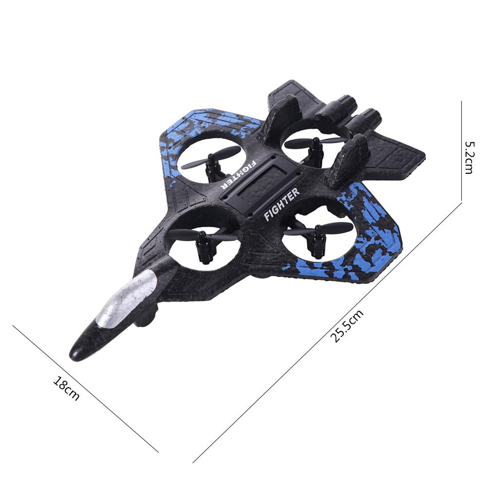 Gravity Sensing Remote Control Foam Fighter EPP Foam RC Hobby Jet Plane Kids Gifts