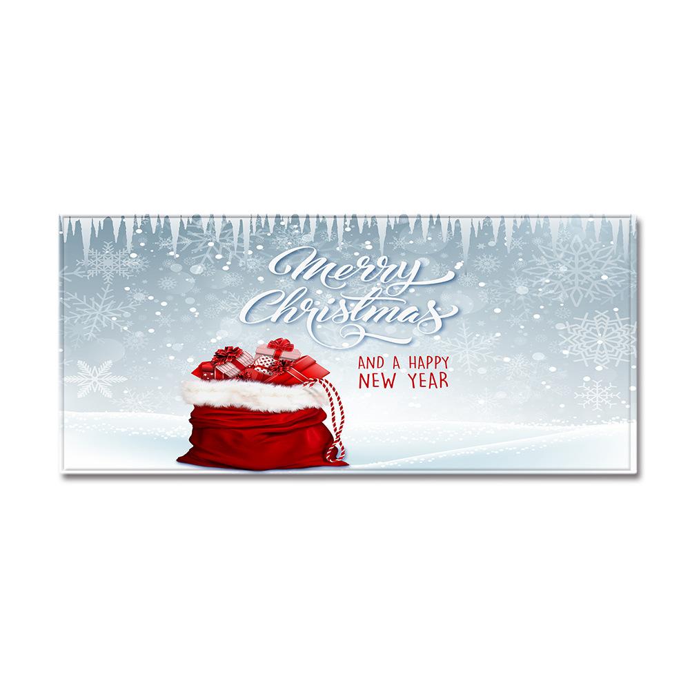 Christmas Kitchen Sand Carpet Doormat Long Floor Mat