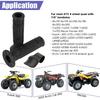 Резиновые ручки руля 7/8 для квадроцикла ATV Замена для Rancher 350 420 FourTrax 200 300 Recon 250 Sportrax 250EX 300EX 400EX Foreman 400 Artic