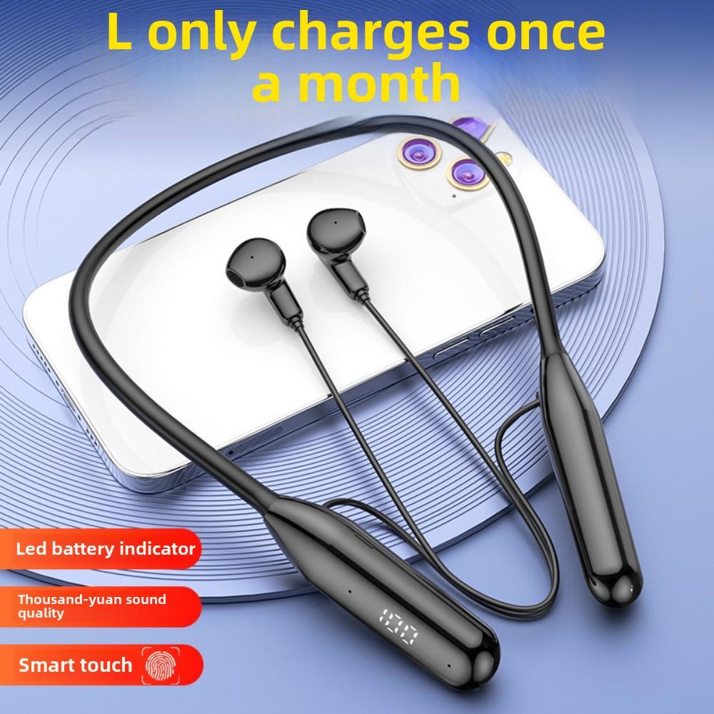 Bluetooth-гарнитура для шеи с подвесом и движением шеи 5.3 Беспроводная ультрадолгая жизнь Большая мощность ENC Шумоподавление