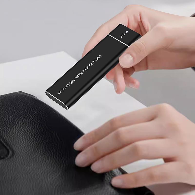 Адаптер корпуса M.2 NVMe SSD, алюминиевый корпус, USB C 3.1 Gen2, 10 Гбит/с, внешний блок NVMe PCIe для 2230/2242/2260/2280 M2 NVMe SSD