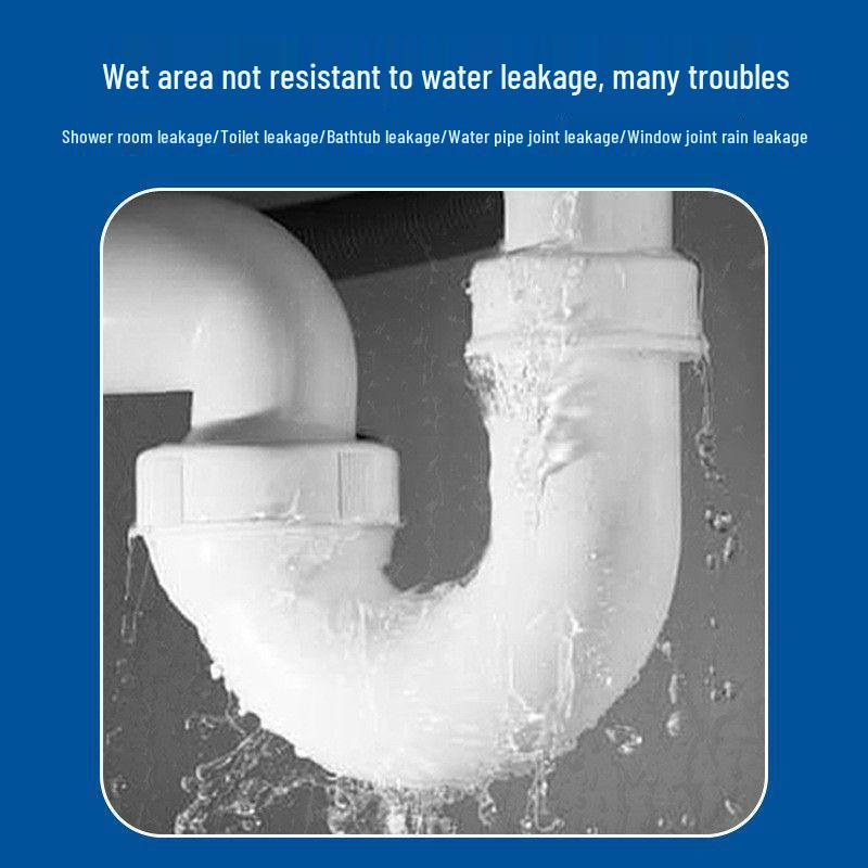 Водостойкая пластиковая стальная глина: Заполнитель щелей, Герметик для кромок, Защита от плесени, Прочный клей для ванной и кухни