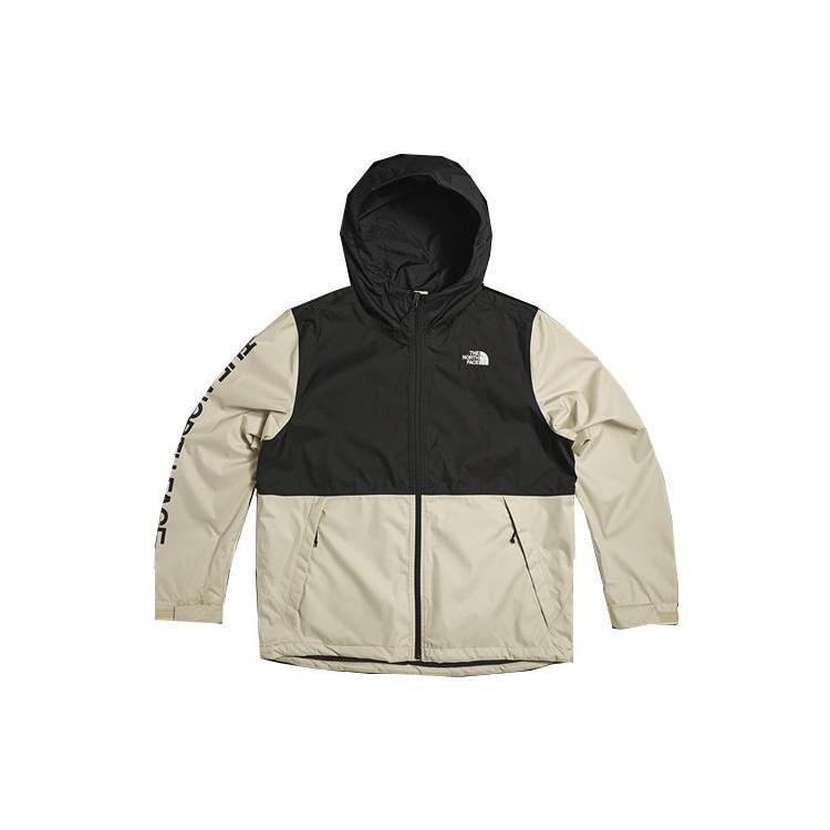 THE NORTH FACE Waterproof, Windproof, And Breathable Windbreaker Jacket Men's Khaki NFOA5IXA-4D5