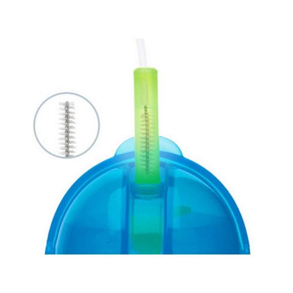 Чашка соломенная Munchkin с ручкой, 207 мл. (цвет отправлен случайным образом), случайный цвет, 1 шт., 207 мл.