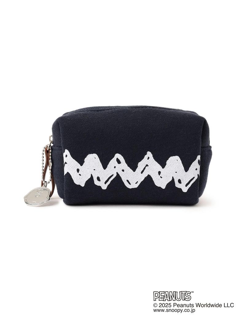 Beams Golf S/S Tee PEANUTS Charlie Brown Pouch Navy - 81040416699