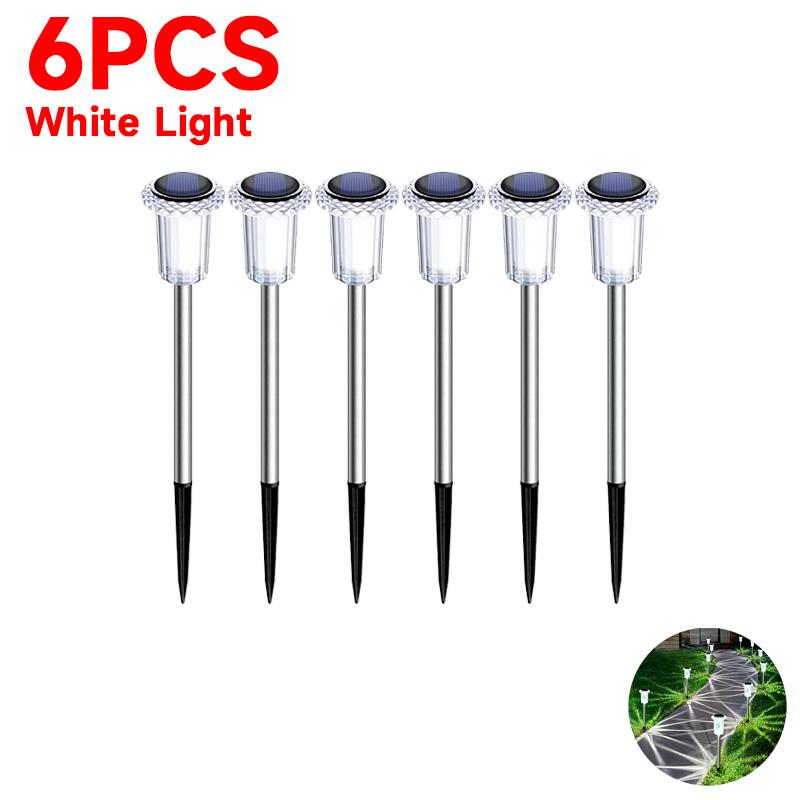 Солнечные уличные фонари, садовые лампы, водонепроницаемые, на солнечных батареях, пейзажные дорожки, уличные для двора, двора, лужайки, патио, декоративные