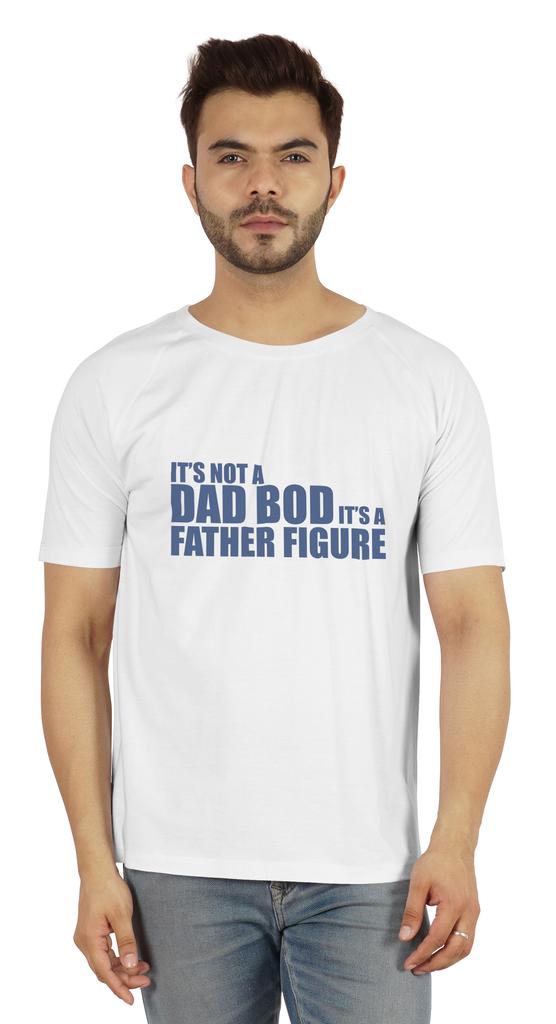 Inkmeso Graphic   It  S Not A Dad Bod It  S A Father Figure   Tshirt For Daddy Raglan Sleeves Jersey