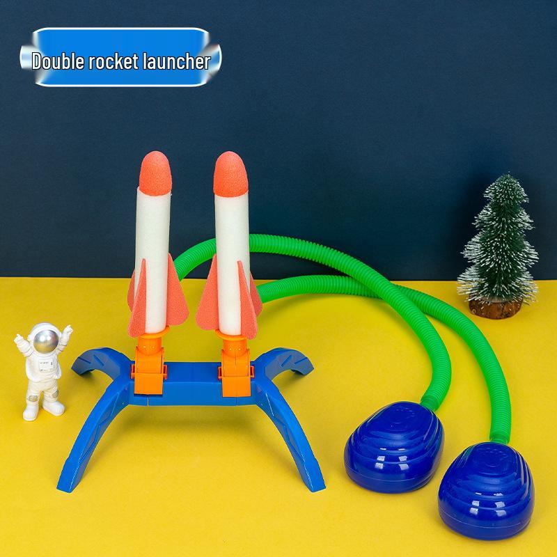 Детские уличные светящиеся игрушки-ракеты