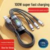 3-в-1 Быстрозарядный кабель 6A 240W для Huawei, Honor, Vivo, Xiaomi & OP Android