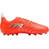 Puma Future 9 Playmg Удобные Универсальные Низкие Детские Футбольные Бутсы Детские кроссовки Красный 108924-01