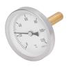 63mm Dial Thermometer Barbecue Pointer Type Thermometer 0‑120 Degrees C Bimetallic Temperature Gauge for