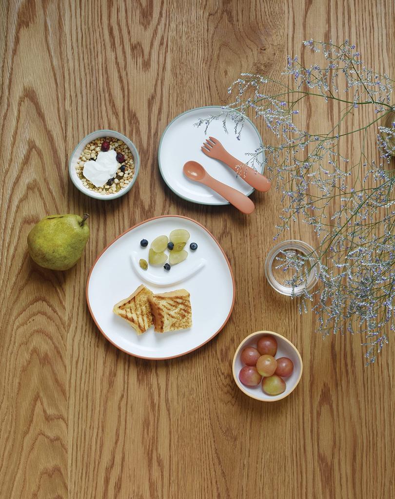 Kinto Plate Ivory 240 X 220mm BONBO 26396