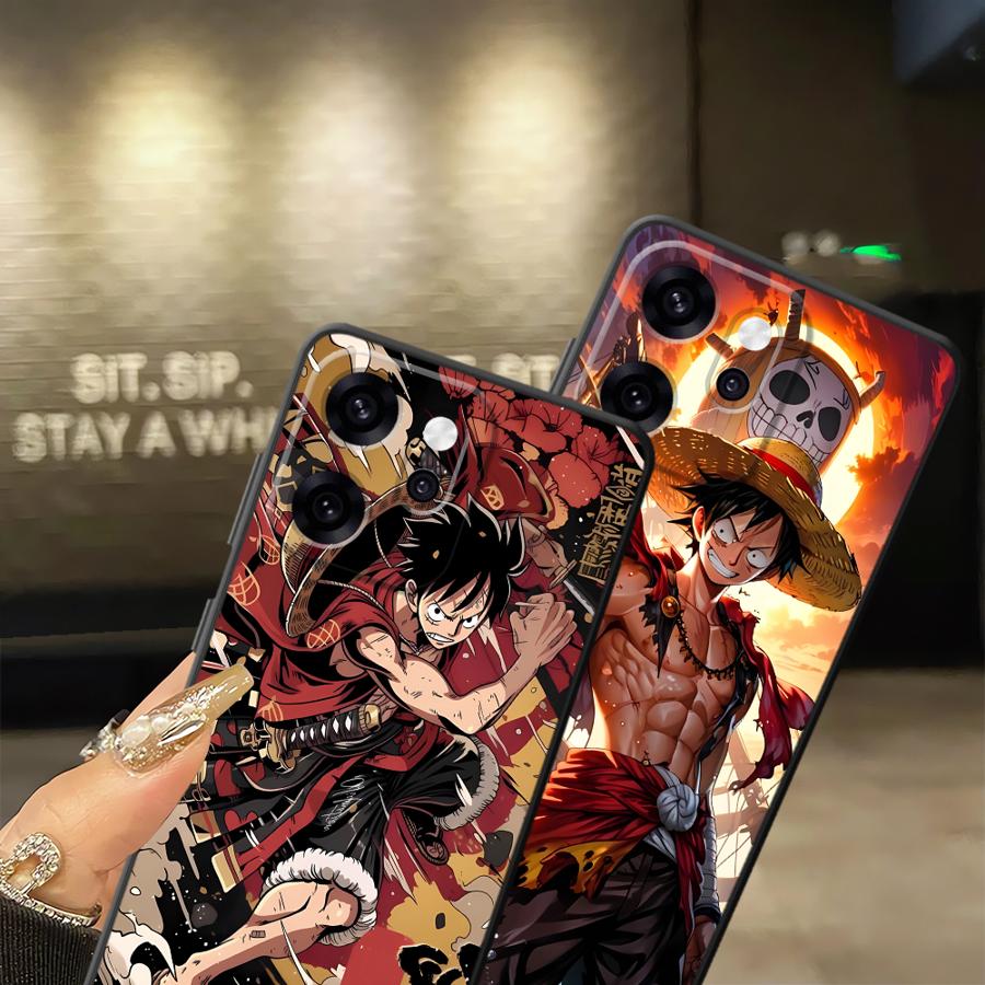 Чехол для телефона для Oppo F9 F11 F29 A84 A83 A93 A74 A78 Reno 4F 5 6 7 8 10 11 14 A98 A76 A96 Крутой Луффи ЭЙС