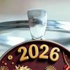 Брелок со стеклянной статуэткой лошади 2026 год год лошади талисман на удачу цельное кольцо для ключей ключи рюкзаки украшение для автомобиля