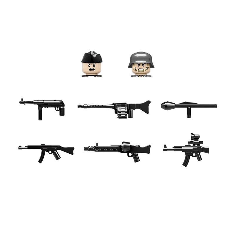 Ww2 Военный Мировая Война Немецкий Средний Танк Леопард Строительные Блоки Кирпичики Детские Развивающие Игрушки для Детей Мальчик Рождественские Подарки