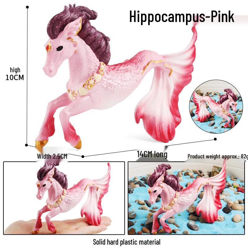 European Pegasus & Unicorn Figurine - Mythical Magic Creature Model