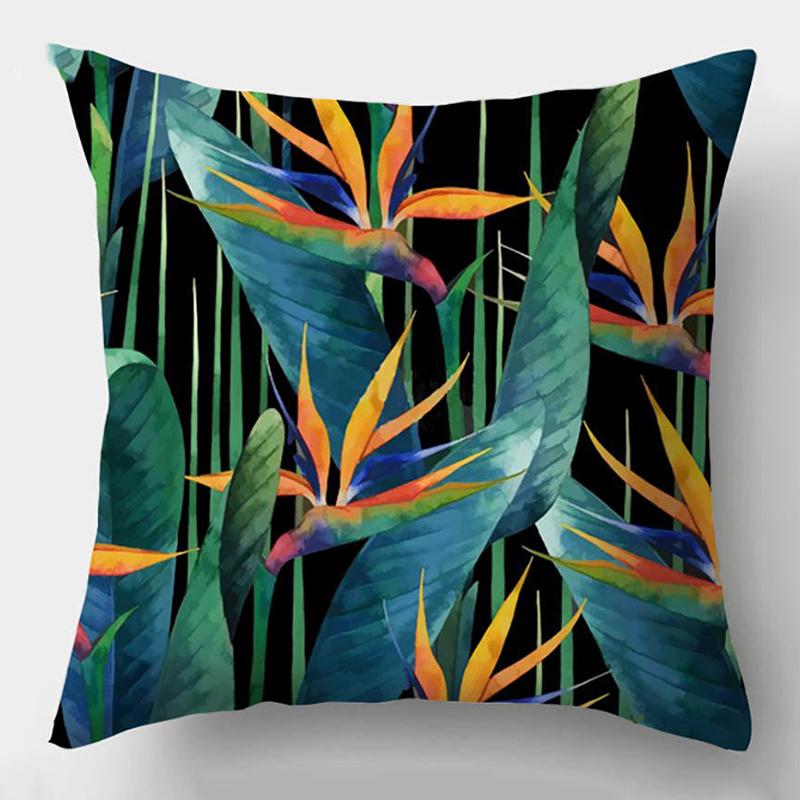 Модная цветочная наволочка, декоративная подушка, диванная подушка, украшение для гостиной, чехол