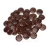 50 Pcs Wooden Buttons Vintage Beautiful 4 Holes Decorative Buttons for DIY Craft Sewing Clothing