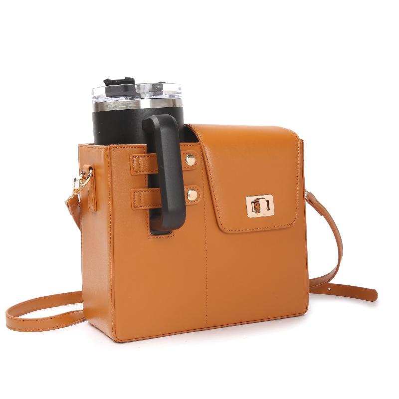 out-door water Bottle Bag protecting case Strap style bag storage organizer For tumbler Quencher coffee Cup Sleeve Pouch