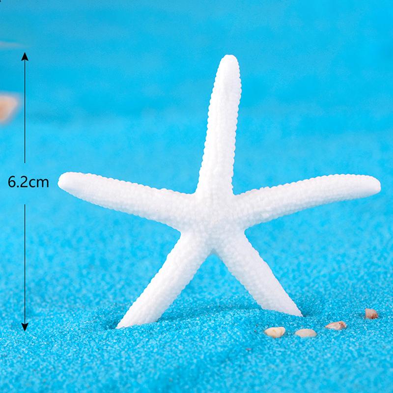 Colorful Five-Pointed Starfish Resin Fish Tank Starfish Landscaping Ornaments