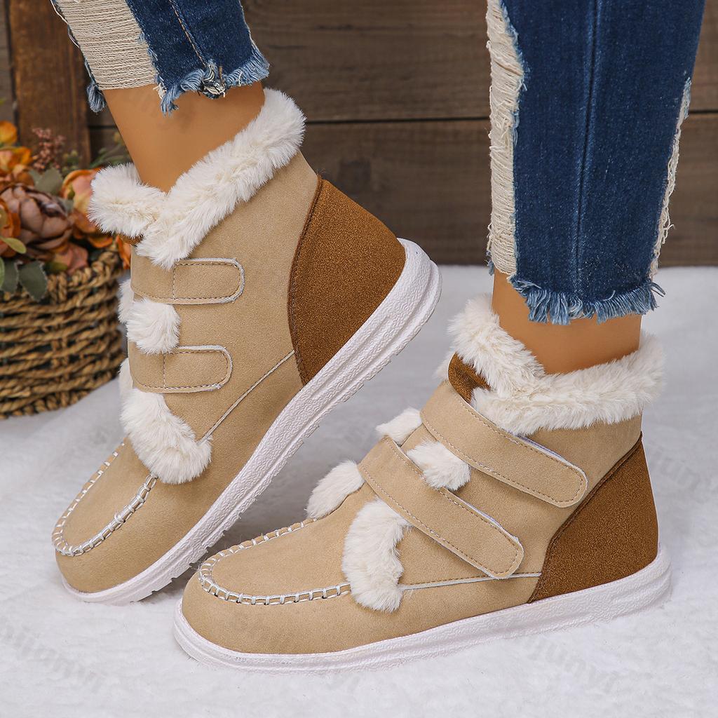 Женские короткие ботинки на среднем каблуке 2025 года, новые трендовые женские зимние ботинки, удобные теплые удобные ботильоны, повседневная обувь для ходьбы на осень-зиму