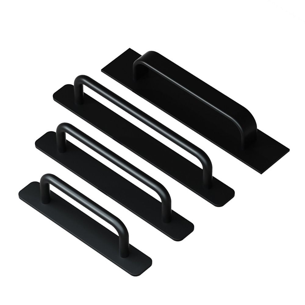 Gold Toilet Window Sliding Punch-free Furniture Hardware Door Handle Door Knobs Cabinet Pulls