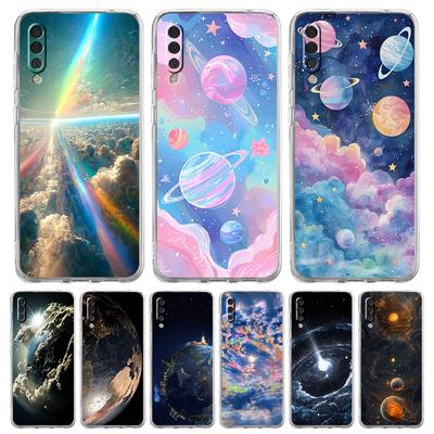 Чехол для телефона "Звезды Земли Космос" для Samsung A16 A14 A12 A22 A32 5G A34 A42 A52 A54 A50 A70 A30 A40 A20E A10S A02S A04S A06